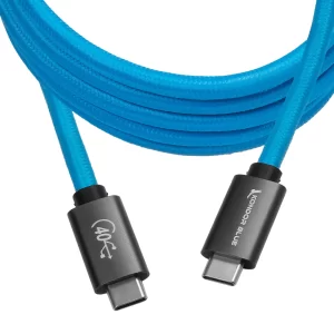 USB 4.0 Tipo C Velocidad 40G 5A 100w recto de 91,44cm