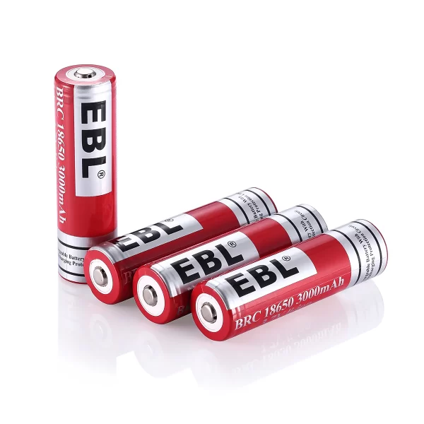 Batería recargable EBL BRC 18650 3000mAh ideal para DJI RONIN - Imagen 5