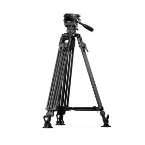 Tilta CT08 75mm Cine Fluid Head with 3-Stage Carbon Fiber Tripod Legs (8KG)