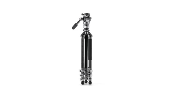 Tilta VT05 Travel Video Fluid Head with 3-Stage Carbon Fiber Tripod Legs (5KG) - Imagen 2
