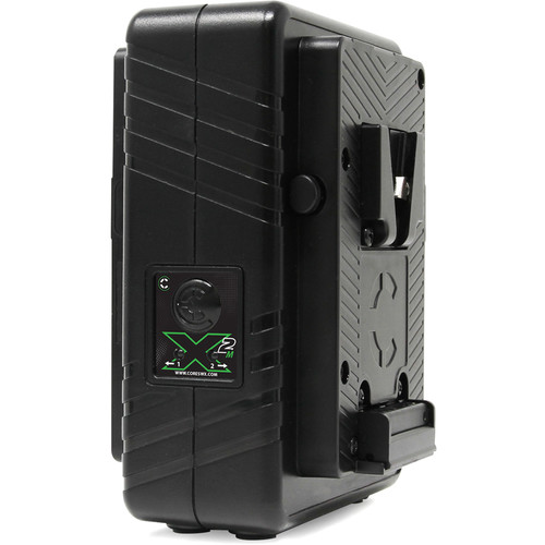 Mini cargador de batería de doble viaje Core SWX GPM-X2S (montaje en V)