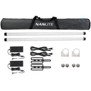 NANLITE Pavotube II 30X KIT x 2 LED RGB Tubo Pixel de Luz