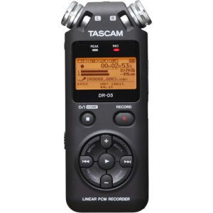 TASCAM DR-05 Grabador de Audio Digital Portable (Negro)